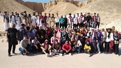 ملتقى شباب أهل مصر فى ضيافة وادى الملوك ومعبد حتشبسوت
