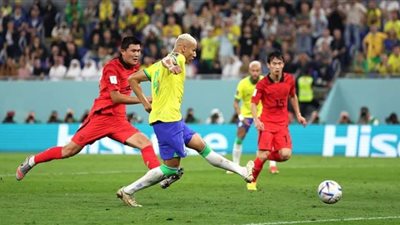 ريشارليسون وباكيتا يعززان تقدم البرازيل أمام كوريا الجنوبية