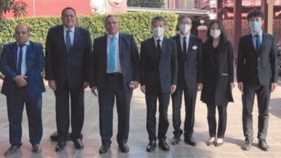 رئيس الوفد يقدم التعازي لسفير الصين بالقاهرة