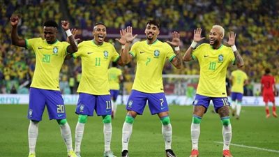 البرازيل تضرب كوريا الجنوبية برباعية رائعة في شوط أول مثير