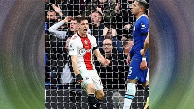 ساوثهامبتون يفوز بشق الأنفس على تشيلسي في الدوري الإنجليزي