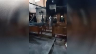 مفاجأة بحريق كنيسة العذراء مريم بالصف
