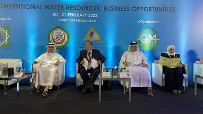 ننشر كلمة رئيس قطاع الشئون الاقتصادية خلال فعاليات الملتقى العربي للمياه