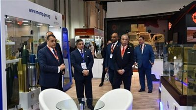 وزير الدولة للإنتاج الحربي يشارك في فعاليات افتتاح معرض الدفاع الدولي 