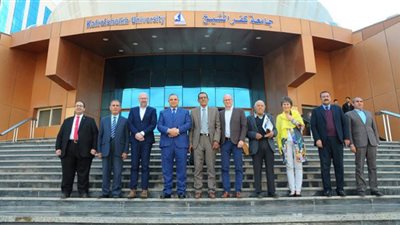 تعاون علمي بين جامعتي كفرالشيخ و