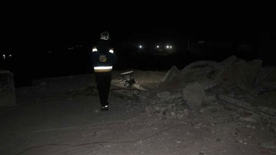 الحماية المدنية السورية تعلن عن إصابات بين المدنيين بسبب الزلزال الأخير