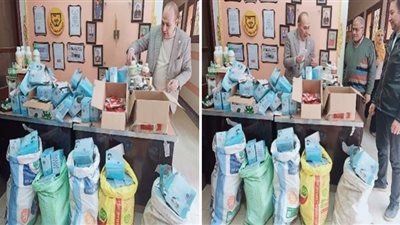 ضبط 2919 عبوة دواء بيطري محظورة بالشرقية