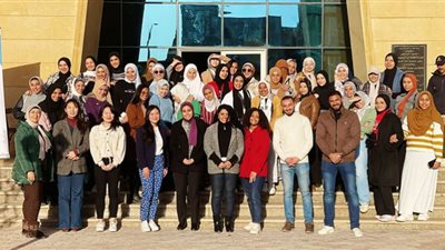 تدريب تمكين المرأة لطالبات جامعة بنى سويف التكنولوجية بالتعاون مع هيئة الأمم المتحدة