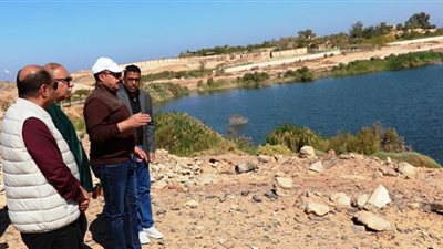 محافظ أسوان يتفقد عدد من المشروعات الجارية والمخططة بمدينة أبو سمبل السياحية