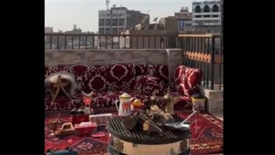 مصري يحتفل بيوم تأسيس المملكة العربية السعودية على طريقته 