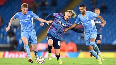 موعد مباراة مانشستر سيتي ولايبزيج في دوري أبطال أوروبا والقنوات الناقلة