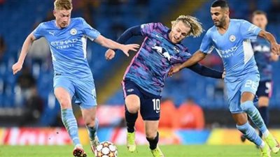موعد مباراة مانشستر سيتي ولايبزيج في دوري الأبطال والقنوات الناقلة