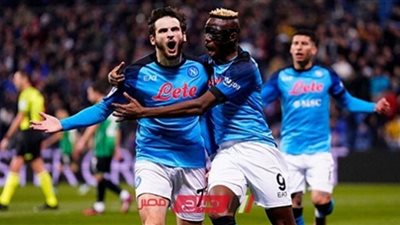 أوسيمين يقود تشكيل نابولي المتوقع أمام فرانكفورت في دوري أبطال أوروبا