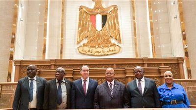 رئيس برلمان زيمبابوي في زيارة لمجلس النواب بالعاصمة الإدارية