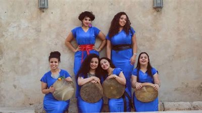 أغاني الفلكلور على دقات طبلة الست بأوبرا دمنهور
