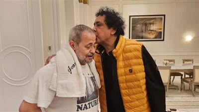 محمد منير وجورج وسوف .. أساطير الغناء في صورة