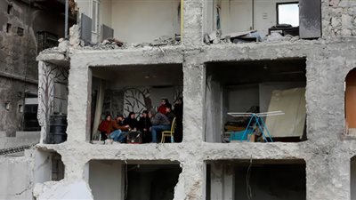 زلزال سوريا لم يمنعهم من شاي العصر