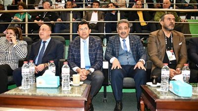 وزير الرياضة يدعم منتخب مصر أمام تونس في التصفيات المؤهلة لمونديال السلة