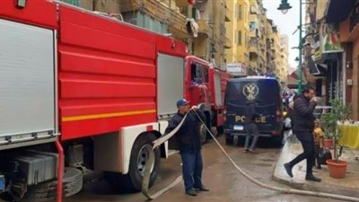 السيطرة على حريق شقة سكنية بالهرم