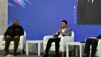 وزيراشباب والرياضة يشهد المؤتمر الختامي لمعرض سبورتس إكسبو٢٠٢٣