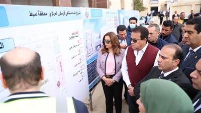 وزير الصحة يتفقد مستشفى فاراسكور المركزي