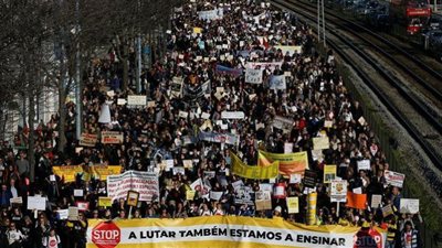 البرتغال تشهد احتجاجات واسعة ضد غلاء المعيشة