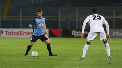 بيراميدز يتقدم على أسكو كارا في الشوط الأول