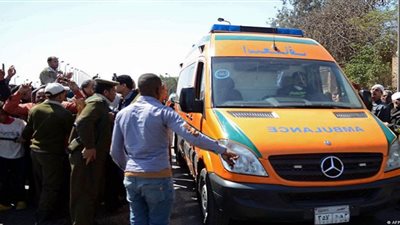 إصابة محاسب وسائق في حادث سير بصحراوي سوهاج الغربي