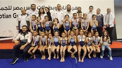 الصيد يحصد 22 ميدالية ببطولة كأس مصر للجمباز