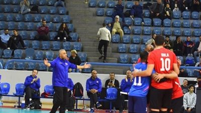 الأهلي يلتقي السيب العماني في نصف نهائي البطولة العربية للطائرة