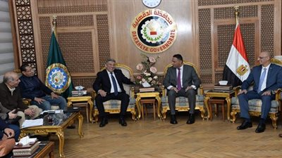 الدقهلية تبحث إنشاء مصنع يستوعب مليون طن من قش الأرز بقلابشو