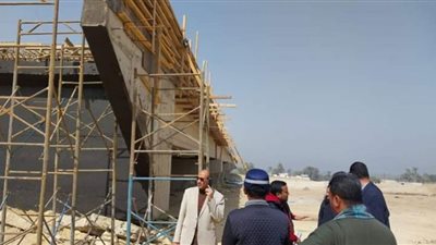 سكرتير بنى سويف يتابع مشروع محور الفشن الحر على النيل