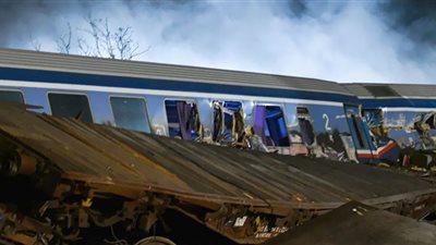 تصادم قطارين يُطيح بوزير النقل اليوناني