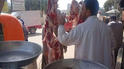 رئيس الفشن يتابع معارض 