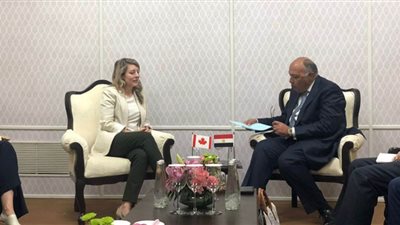 وزيرة خارجية كندا تشيد بالدور المصري في الأزمة الليبية