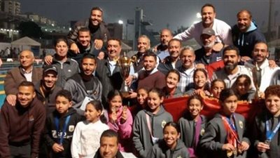 الصيد يحصد الدرع العام لبطولة الجيزة الشتوية للسباحة