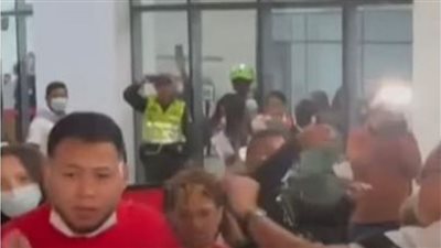 فوضى عارمة داخل مطارات كولومبيا| فيديو