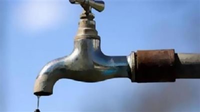 ضعف المياه عن مناطق بالجيزة.. بداية من السبت
