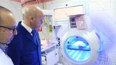 صيانة أعمال الكهرباء بمستشفى الإبراهيمية المركزي