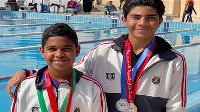 نتائج متميزة لأبطال الصيد ببطولة كأس مصر لسباحة ذو الهمم