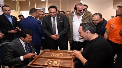 وزير الرياضة يشهد منافسات بطولة نقابة الصحفيين الثالثة في الرياضات الإلكترونية