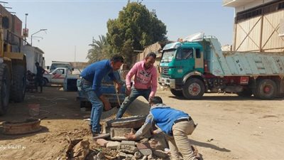 تركيب مطابق الصرف الصحي بالسويس والإسماعيلية وبورسعيد