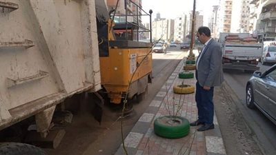 رفع 410 طن قمامة من شوارع وميادين المنصورة