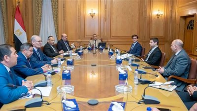 وزير الدولة للإنتاج الحربي يستقبل وفد شركة 