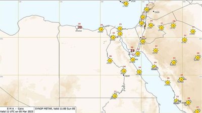 3 ظواهر جوية تكشفها الأرصاد عن طقس الإثنين