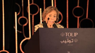 مهرجان أسوان الدولي لأفلام المرأة 2023| السفيرة ميرفت التلاوي تُشيد بتكريم نبيلة عبيد