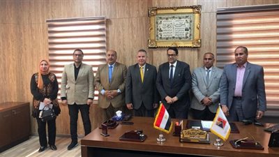 رئيس جامعة سمنود يستقبل وكيل تعليم وصحة الغربية