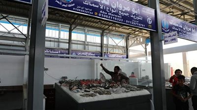 توافد عدد كبير من المواطنين والسائحين على حلقة السمك الجديدة بالغردقة