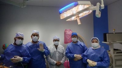 مستشفي بني سويف التخصصي تجري أول عملية لإصلاح فتق الحجاب الحاجز باستخدام المنظار الجراحي