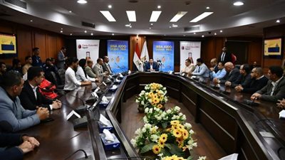 وزير الرياضة يشهد المؤتمر الصحفي للإعلان عن بطولة الجائزة الكبرى للجودو للمكفوفين